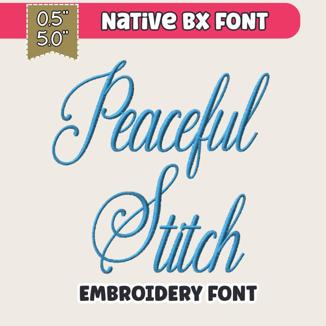 Exagerated Long Thin Script Font Skinny Script Embroidery Font Peaceful Stitch Bx Font Elegant Wedding ...