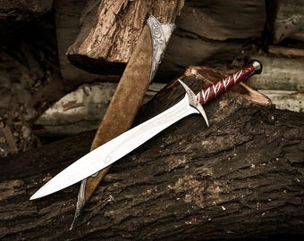 Handcrafted Sting-Zip Sword - Handmade Fantasy Mini Sword | Collectible Gift for fans