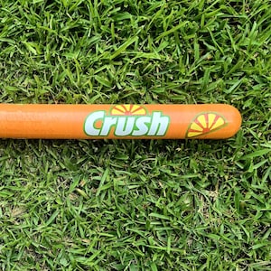 Taped Plastic Crush Baseball Bat, Pencil Bat, Plastic Baseball Bat, Novelty Baseball Bat, Custom Plastic Bat, Personalized Bat, Baseball