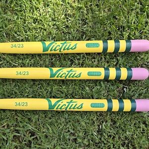 Taped Plastic Pencil Baseball Bat, Pencil Bat, Plastic Baseball Bat, Novelty Baseball Bat, Custom Plastic Bat, Personalized Bat, Baseball