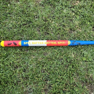 Sunflower Seeds Taped Plastic Baseball Bat, Sunflower Seeds Bat, Plastic Baseball Bat, Novelty Baseball Bat, Custom Bat, Personalized Bat