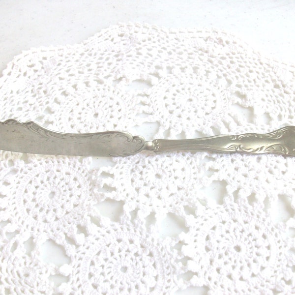 Twisted Nevada Silver Butter Knife Free US Ship  /