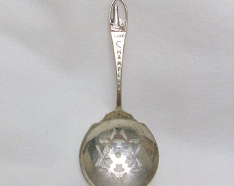 Sterling Lake Champlain Bon Bon Spoon No Monogram Free US Ship /