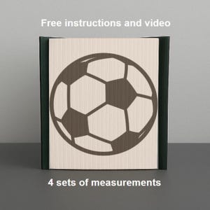 Endast mönster - Vikbok för fotboll - klipp och vik, vikmönster för böcker, 471 sidor, ladda ner PDF, instruktioner ingår, sport, fotboll, konst