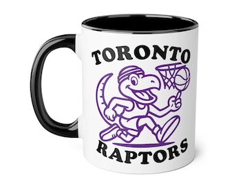 Toronto Raptors mascot logo Mug | 11oz accent coffee cup
