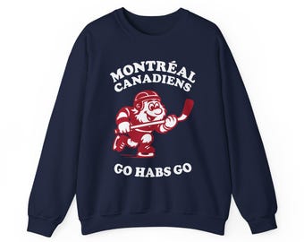 Camiseta de hockey Montreal Canadiens Youppi / Sudadera / ¡Vamos Habs!