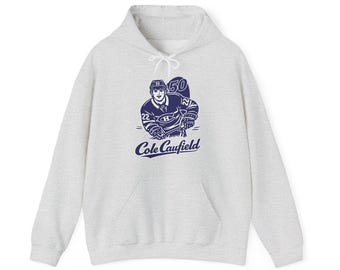 Cole Caufield 50 Goal Retro Hockey Hoodie | Montreal Canadiens Fan Apparel