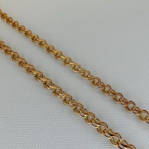 14K Gold chain | Solid gold necklace with lobster clasp | 11,47 grams, 21,65 inches | Chain for men