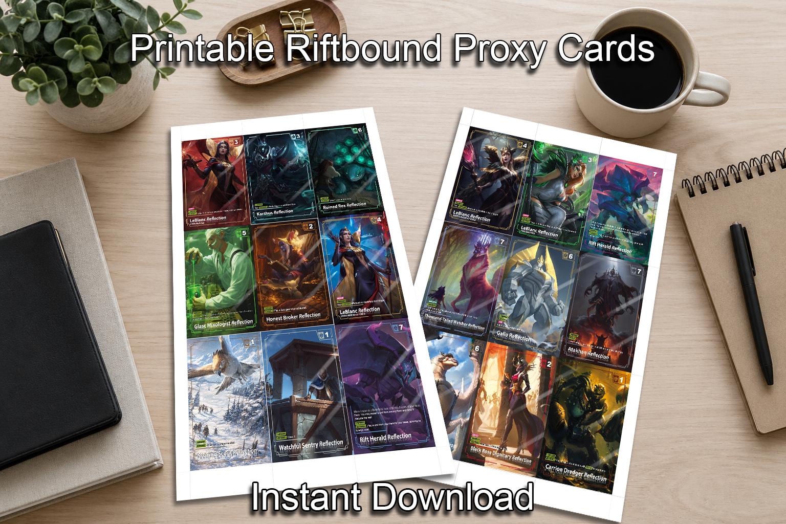 リフトバウンド　riftbound counter strike 2枚 Riftbound - Etsy 日本