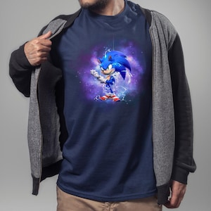 Classic Sonic Style – Printable PNG & SVG Cartoon Art for Creative Projects |  Vibrant Colors Png Sublimation Design |  Digital Download PNG