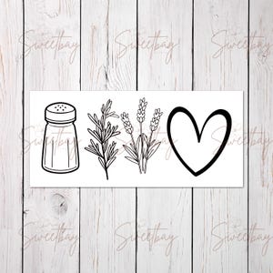 Practical Magic SVG | Practical Magic PNG | Salt Rosemary Lavender Love | PDF
