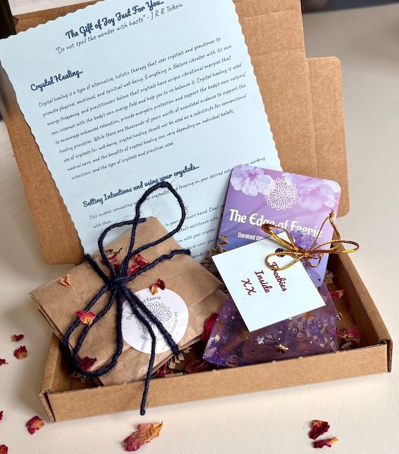 CREATE YOUR OWN: Little Box of Crystal Healing - Choose your Tumble Stones
