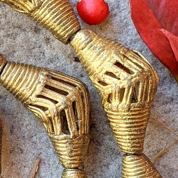 African Brass Beads