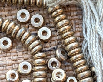 African Brass Beads