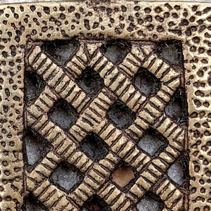 African Brass Pendant