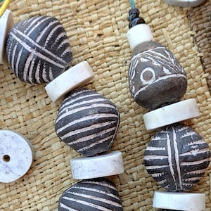 African Clay Beads