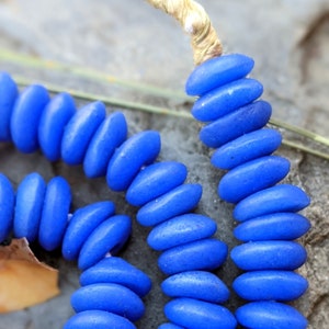 Blue African Ashanti Beads 73545 