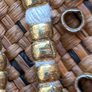 Old African Brass Beads