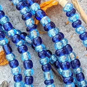 African Glass Beads- 4 Strands