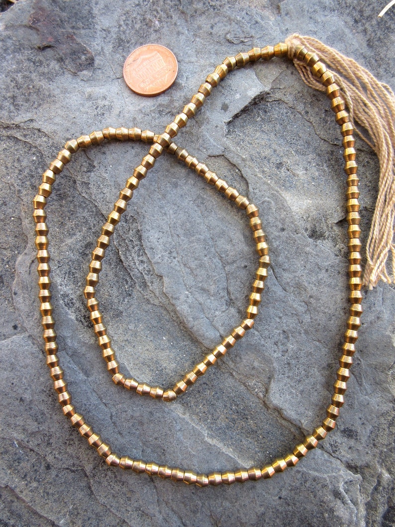 African Brass Beads