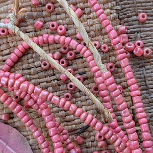 African Glass Beads - 4 Strands