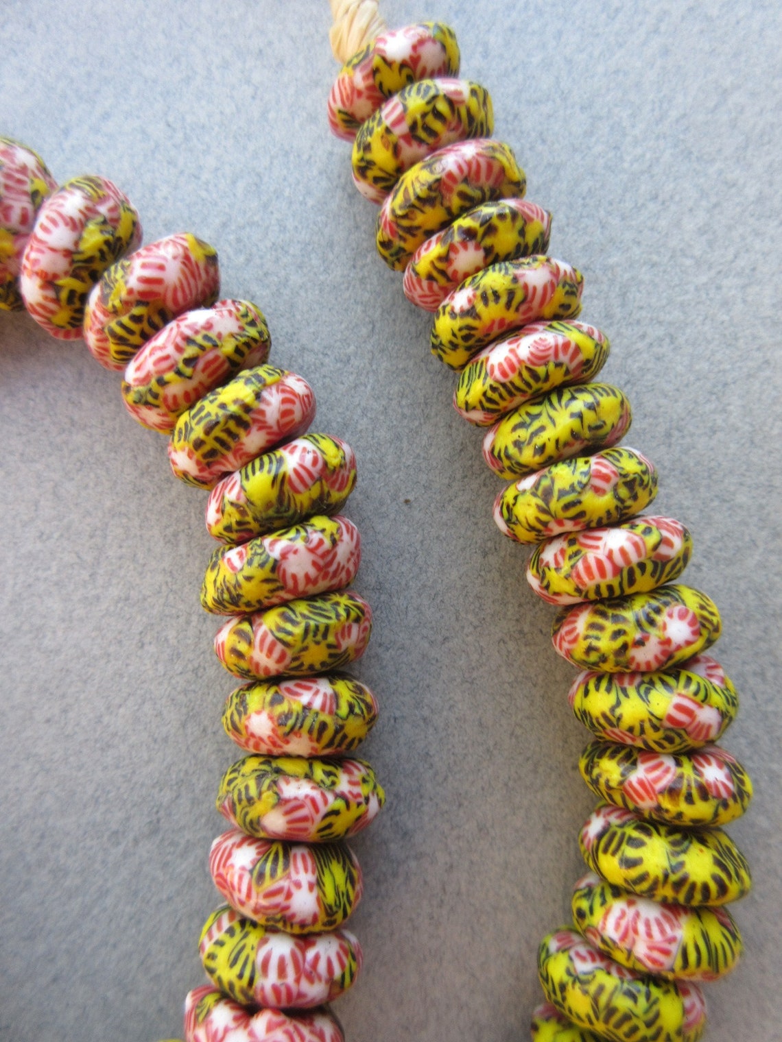 African Fused Glass Beads Etsy