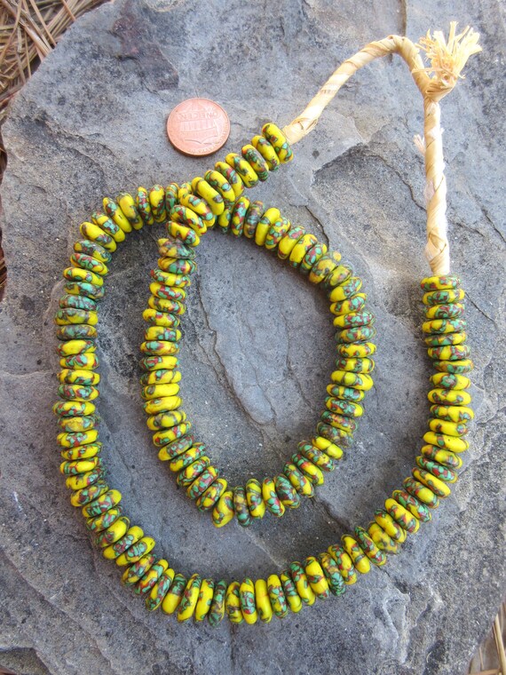 glass disk beads