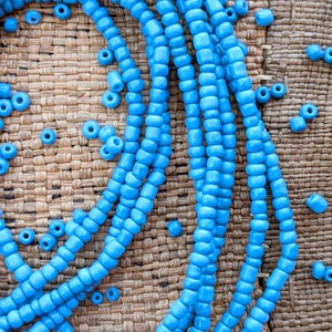 African Glass Beads -4 Strands