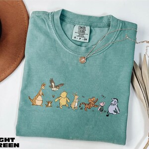 Comfort Colors Winnie The Pooh And Friends Shirt, Disney Pooh Shirt, Disneyland Shirt, Pooh Bear Shirt, Disney Shirt, Disney Trip Sweatshirt