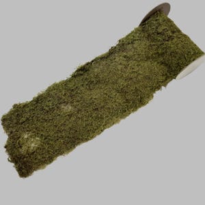 Faux Moss Roll Green 90cm long x 15cm wide - Artificial Moss - DIY Moss - Craft Decorative Moss