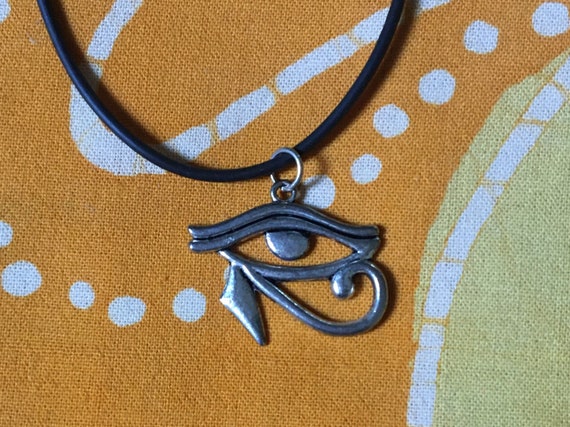 Hombres Mujeres Ojo De Horus Collar Colgante Joyería Egipcia