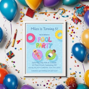 Lots de cartes postales d'amusement | Faire-part d'anniversaire, Cartes de fête d'été, Enveloppes incluses, Décorations de fête d'enfants