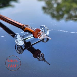 Ensemble de Stylo en Verre Ardor – Série Luxury | Cadeau Personnalisé Fait Main pour Écrivains et Artistes