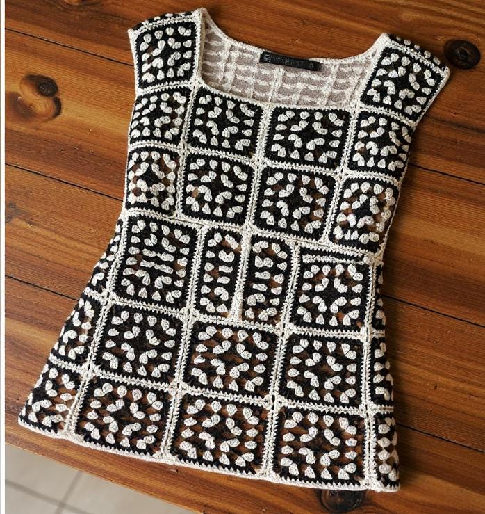 38 Crochet Dress Patterns for Every Season, from Breezy Summer Styles to Heirloom... 29 Granny Square Crochet Dress
