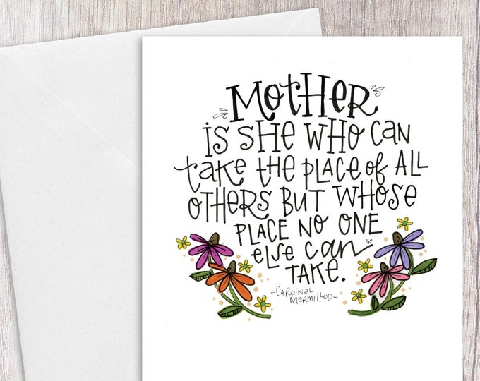 Mother Quote | Greeting Card