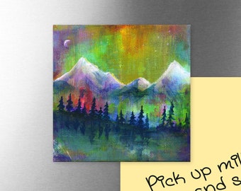 The Colored Night | Magnet