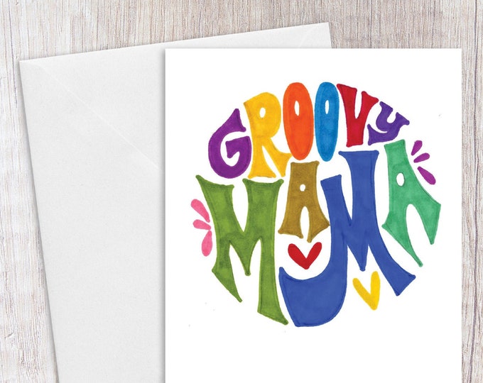 Groovy Mama | Greeting Card