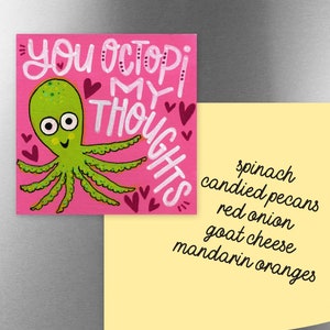 U Octopi mijn gedachten | Magneet