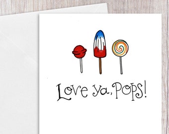 Love ya, Pops | Greeting Card