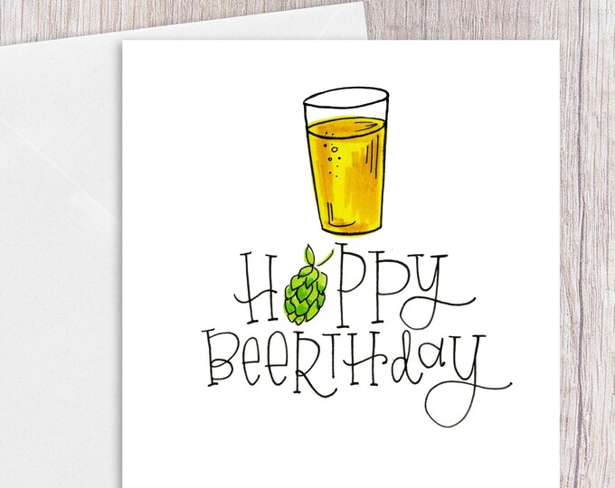 Hoppy Beerthday | Greeting Card