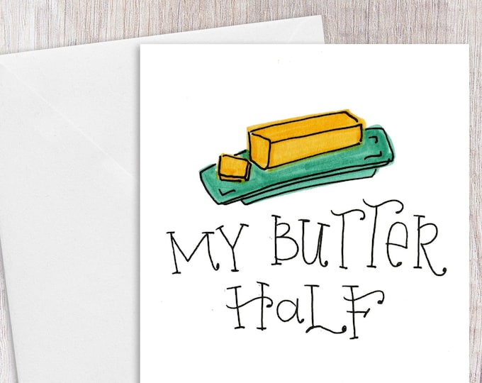 Butter Half | Greeting Card