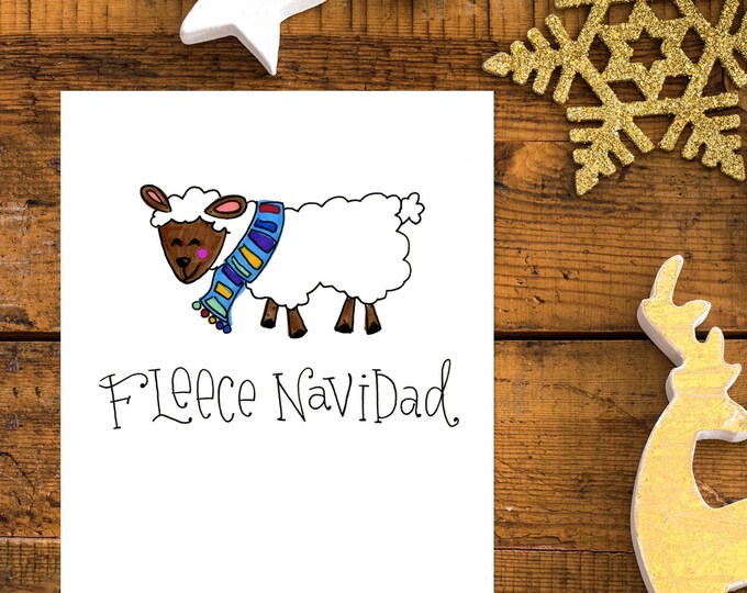 Fleece Navidad | Greeting Card