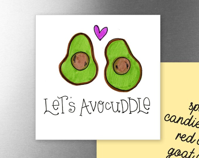 Let's Avocuddle | Magnet | Valentine Gift