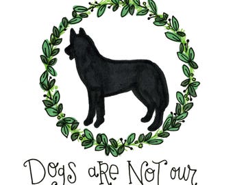 Dog Life | Quote Print