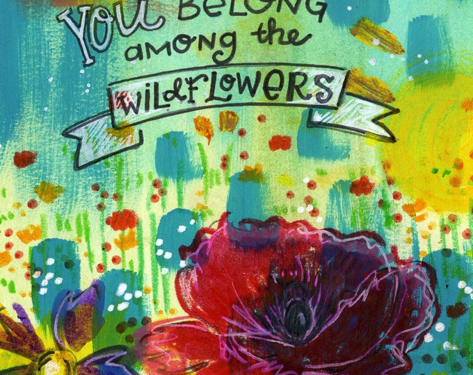 Wildflowers | Lyrics Print