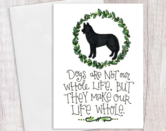 Dogs are Life | Greeting Card