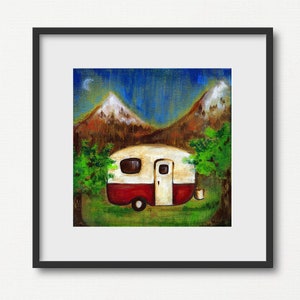 Vintage Camper | Print