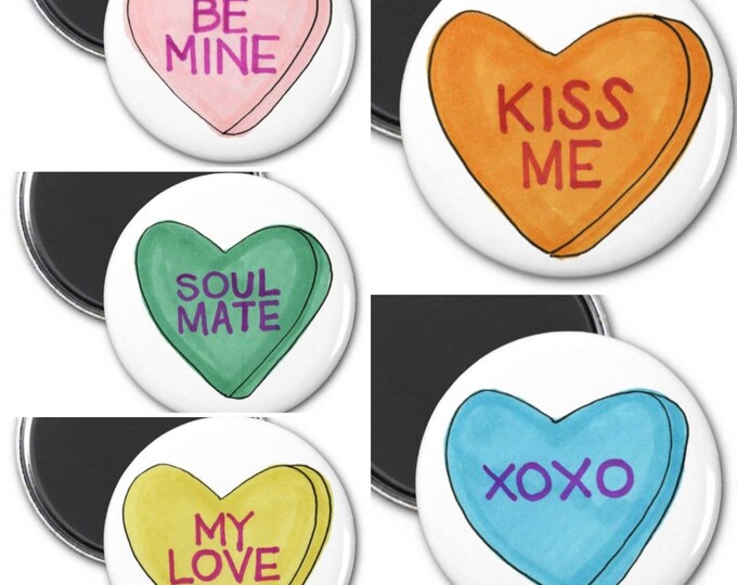 Conversation Hearts | Magnet | Valentine Gift