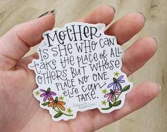 Mother Quote | Vinyl Sticker