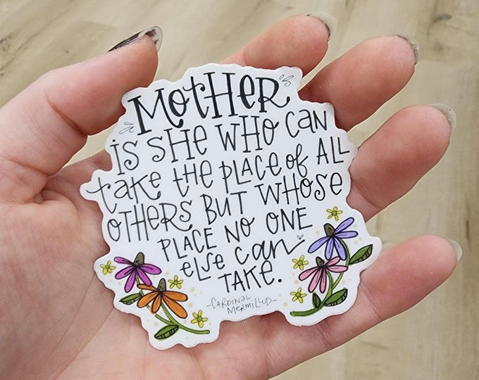 Mother Quote | Vinyl Sticker